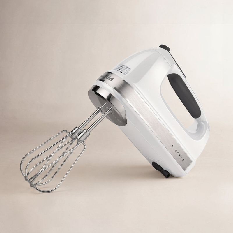KitchenAid HAND MIXER 9 SPEED シャイニーホワイト KitchenAid® 9-Speed Hand Mixer & Reviews | Wayfair